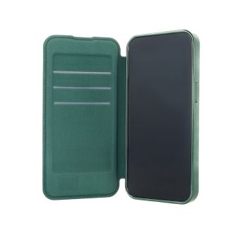 Diárové puzdro na Apple iPhone 14 Plus Smart Chrome Mag zelené