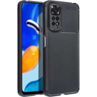 Silikónové puzdro na Xiaomi Redmi 13C/Poco C65 Carbon Pro čierne