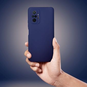 Silikónové puzdro na Xiaomi Redmi 13C/Poco C65 Soft TPU modré