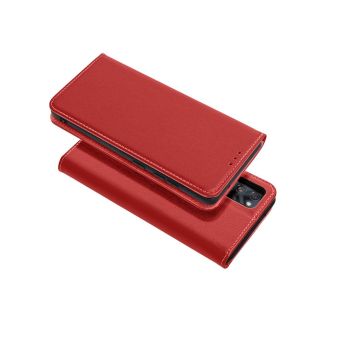Diárové puzdro na Samsung Galaxy A05s A057 Leather Smart Pro červené
