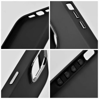 Plastové puzdro na Samsung Galaxy A25 5G A256 Frame čierne