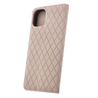 Diárové puzdro na Xiaomi Redmi Note 12 4G Smart Caro béžové