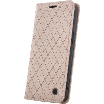 Diárové puzdro na Xiaomi Redmi Note 12 4G Smart Caro béžové