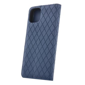 Diárové puzdro na Xiaomi Redmi Note 12 4G Smart Caro modré