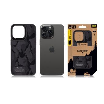 Tactical Camo Troop Apple iPhone 15 Pro Max Black