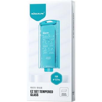Nillkin EZ SET Tempered Glass Apple iPhone 15 Pro Black (2ks)