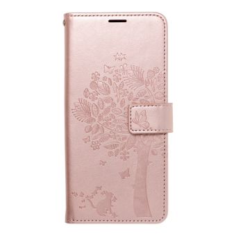 Diárové puzdro na Samsung Galaxy A35 5G A356 MEZZO tree rose gold