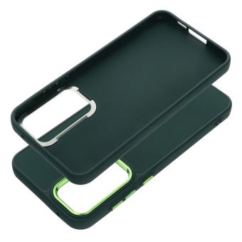 Plastové puzdro na Samsung Galaxy A55 5G A556 Frame zelené