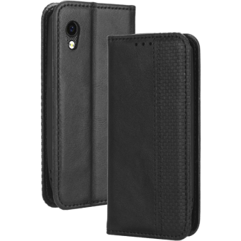 Diárové puzdro na Cubot Pocket Solid Book čierne