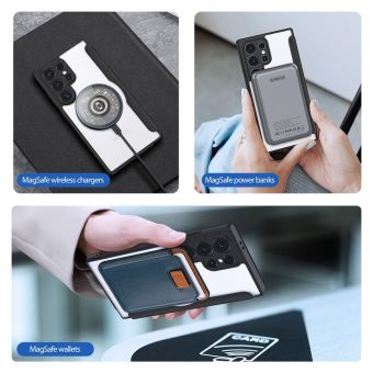 Obal Dux Ducis Skin X Pro Book MagSafe Samsung Galaxy S24 5G S921 čierny