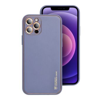 Plastové puzdro na Samsung Galaxy A35 5G A356 Leather modré