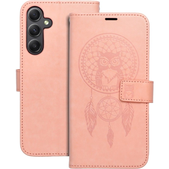 Diárové puzdro na Samsung Galaxy A15 4G A155/A15 5G A156 MEZZO dreamcatcher peach fuzz