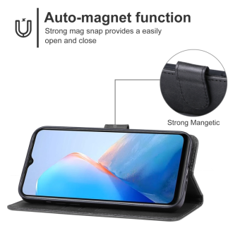 Diárové puzdro na Infinix Smart 7 HD Leather Book čierne