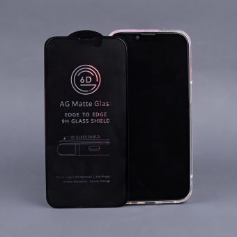 Sklo Matné 6D Samsung A24 LTE/A25 5G celotvárové - čierne