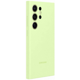 Silikónové puzdro Samsung na Samsung Galaxy S24 Ultra 5G S928 EF-PS928TGE Silicone Cover Lime