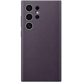 Plastové puzdro Samsung na Samsung Galaxy S24 Ultra 5G S928 GP-FPS928HCAVW Vegan Leather Cover Dark Violet