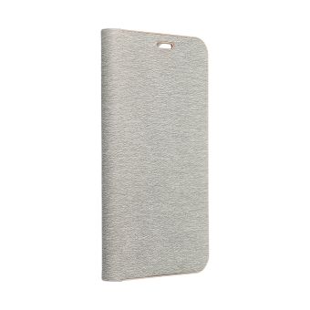 Diárové puzdro na Xiaomi Redmi Note 13 Pro 4G/Poco M6 Pro 4G LUNA Gold strieborné