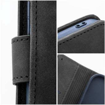 Diárové puzdro na Xiaomi Redmi Note 13 4G Tender čierne