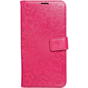 Diárové puzdro na Xiaomi Redmi Note 13 4G MEZZO mandala magenta