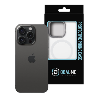 Plastové puzdro na Apple iPhone 14 Pro OBAL:ME Misty Keeper White