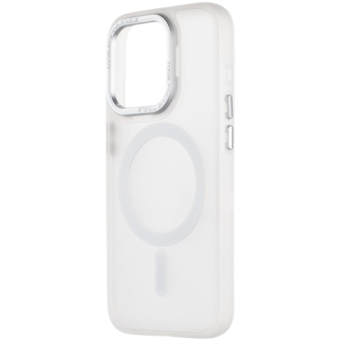 Plastové puzdro na Apple iPhone 14 Pro OBAL:ME Misty Keeper White
