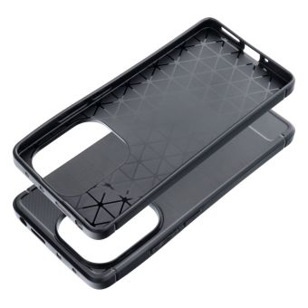 Carbon TPU Xiaomi Redmi Note 13 Pro LTE - čierne