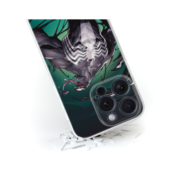 Silikónové puzdro na Apple iPhone 15 Pro Max Original Licence Cover Venom 010