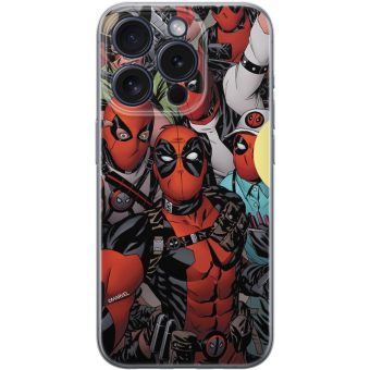 Silikónové puzdro na Apple iPhone 15 Original Licence Cover Deadpool 033