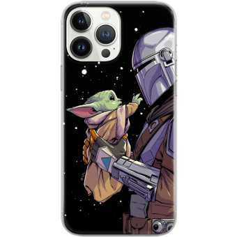 Silikónové puzdro na Apple iPhone 15 Pro Original Licence Cover Baby Yoda 019