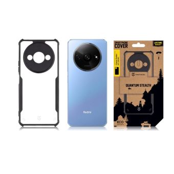 Odolné puzdro na Xiaomi Redmi A3 Tactical Quantum Stealth čierne