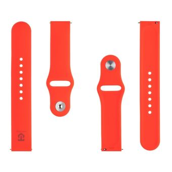 Tactical 854 silikónový remienok 20mm Red