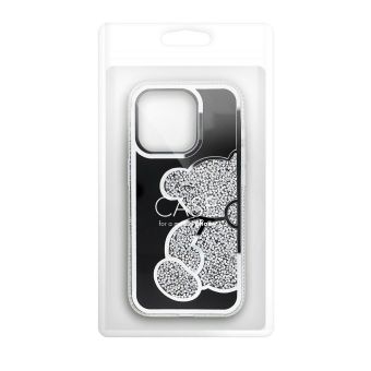 TEDDY BEAR Case Apple iPhone 15 Pro silver