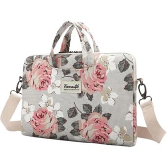 Canvaslife Briefcase na 15"-16" notebook, bielo-ružová