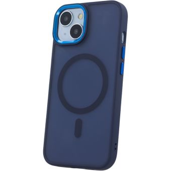 Frozen Mag case Apple iPhone 15 Pro Max navy blue