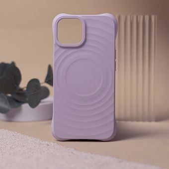 Circle Mag case Apple iPhone 15 light purple