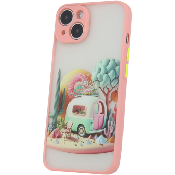 Ultra Trendy Travel Apple iPhone 15 pink