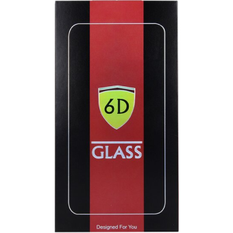 6D Full Glue 9H Apple iPhone 16 Pro Max black frame