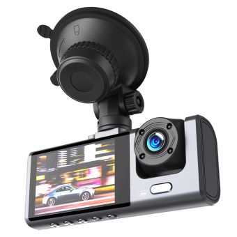 XO camera car XJ03 front rear recorder FullHD black