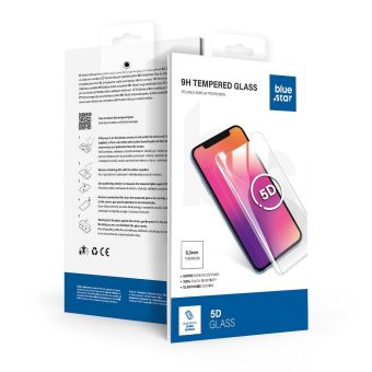 Blue Star 5D 9H Full Cover Tempered Glass Apple iPhone 16 Pro Max black