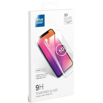Blue Star 5D 9H Full Cover Tempered Glass Apple iPhone 16 Pro Max black