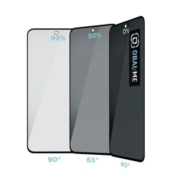 OBAL:ME Privacy 5D Apple iPhone 15 Pro Max Black