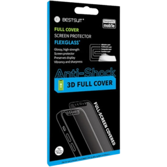 Bestsuit Flexible Hybrid Glass 5D Apple iPhone 16 black