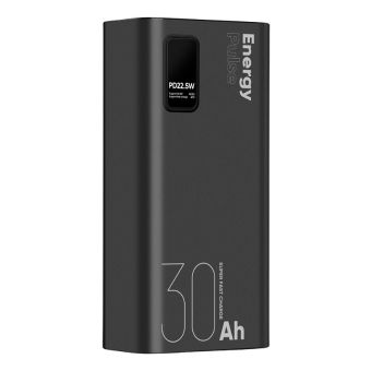 OBAL:ME EnergyPulse Powerbanka 30000mAh 22.5W Black