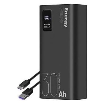OBAL:ME EnergyPulse Powerbanka 30000mAh 22.5W Black