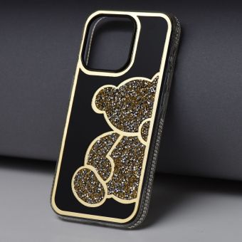 TEDDY BEAR Case Apple iPhone 16 gold