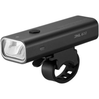 Rockbros RHL600, predné svetlo, 600lm, 2600mAh, IPX6, čierne