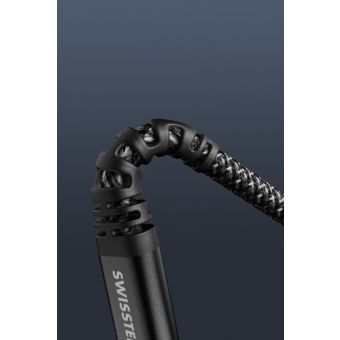 SWISSTEN Aramid Reinforced USB-A/USB-C 3A 60W 1,5m antracit