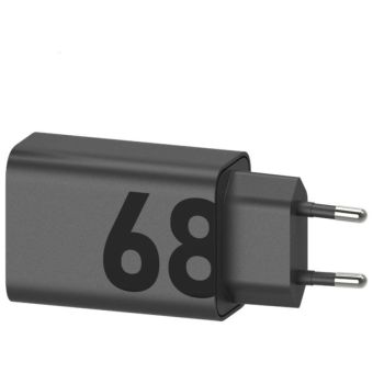 Motorola TurboPower 68W GaN Charger + USB-C kábel 6.5A Black