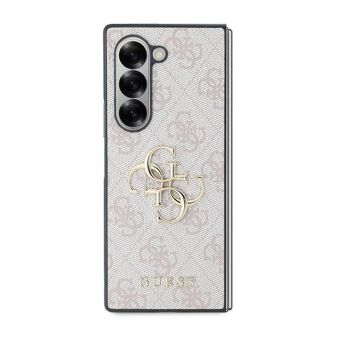 Guess PU 4G Metal Logo Samsung Galaxy Z Fold6 5G F956 GUHCZFD64GMGPI Pink