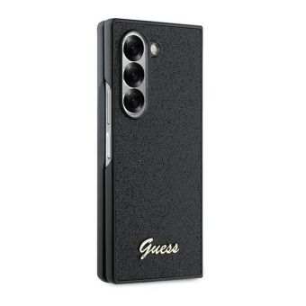 Guess PC/TPU Glitter Flakes Metal Logo Samsung Galaxy Z Fold6 5G F956 GUHCZFD6HGGSHK Black